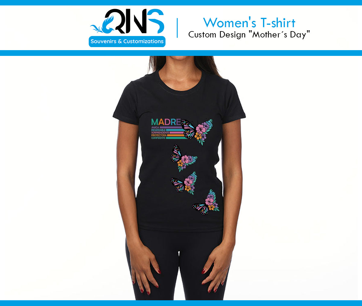 Camiseta con Diseño "Madre"