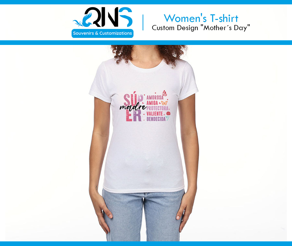 Camiseta con Diseño "Super Madre"