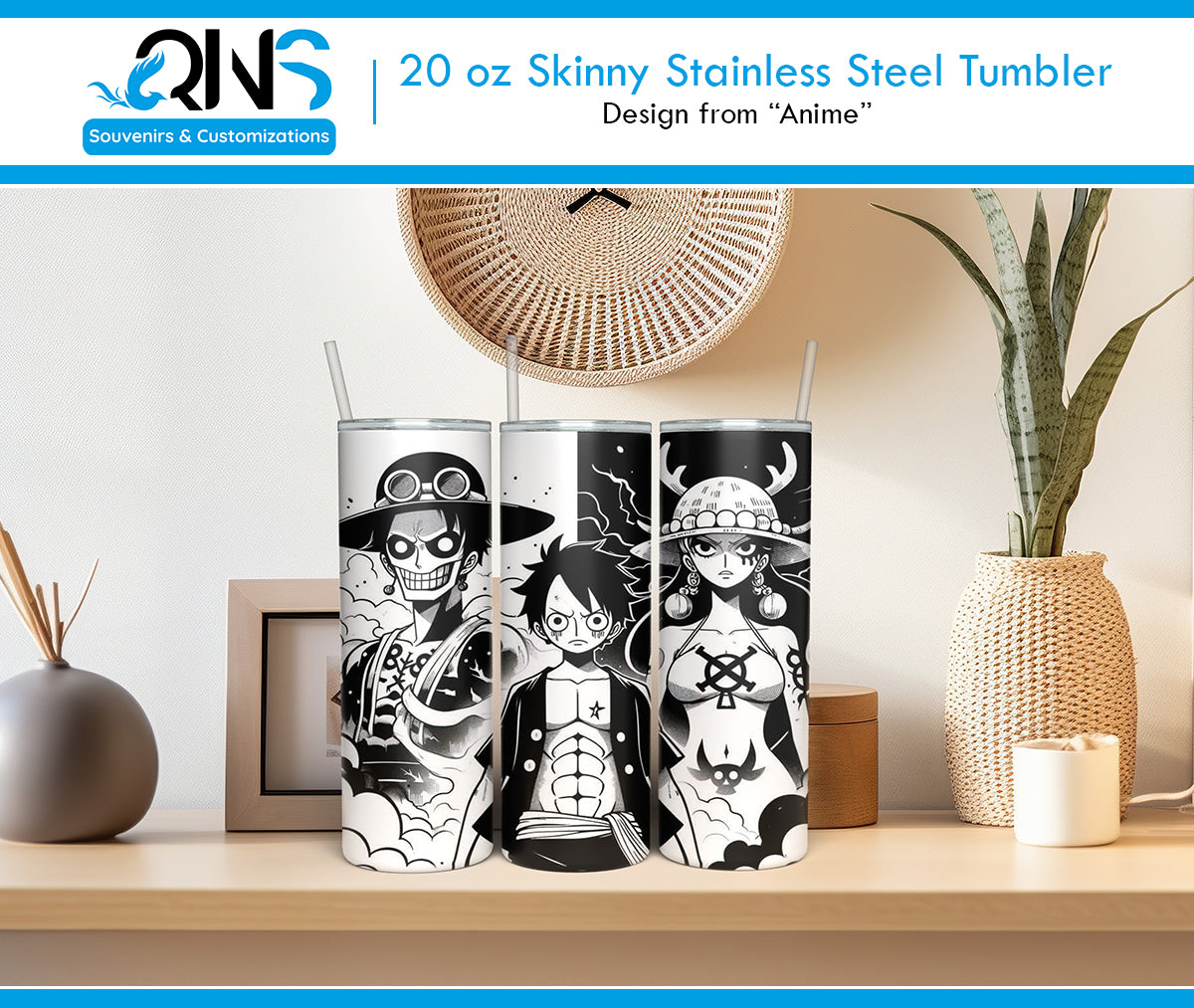 "Anime Vibes" Tumbler – Passion that takes you everywhere 🎌✨