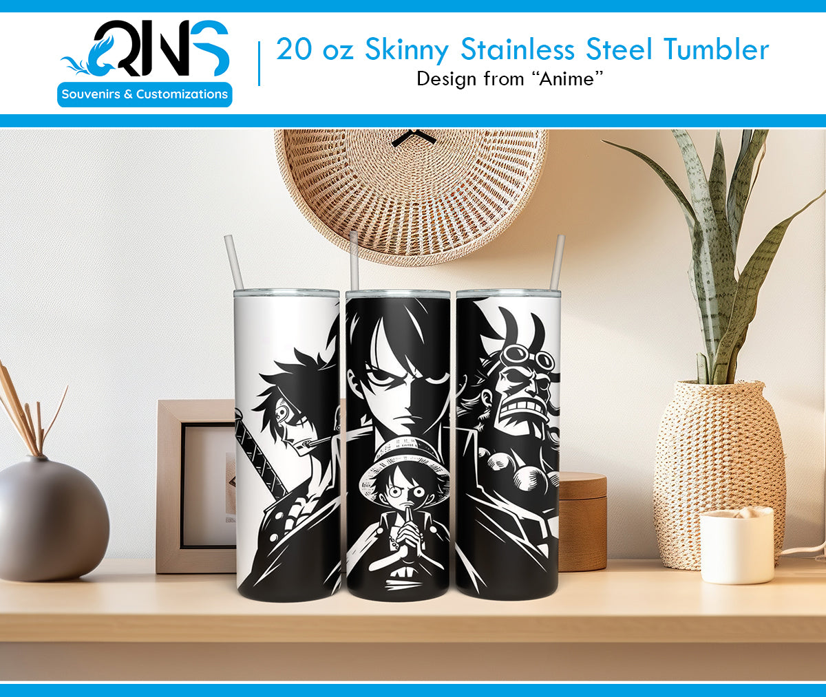 "Anime Vibes" Tumbler – Passion that takes you everywhere 🎌✨