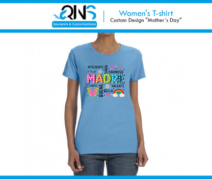Camiseta con Diseño "Cualidades de Mamá"