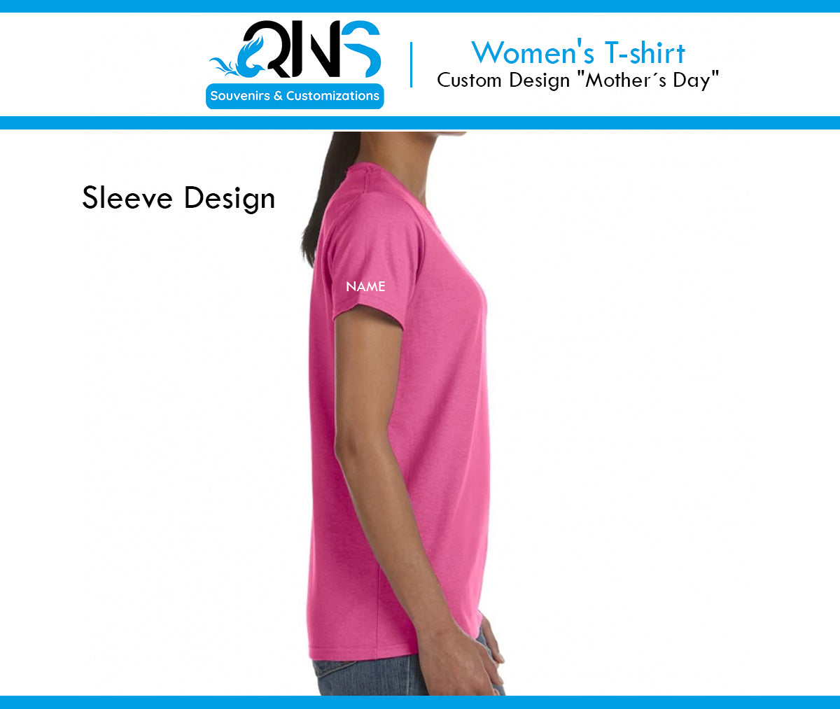 Camiseta con Diseño "Cualidades de Mamá"