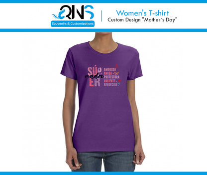 Camiseta con Diseño "Super Madre"
