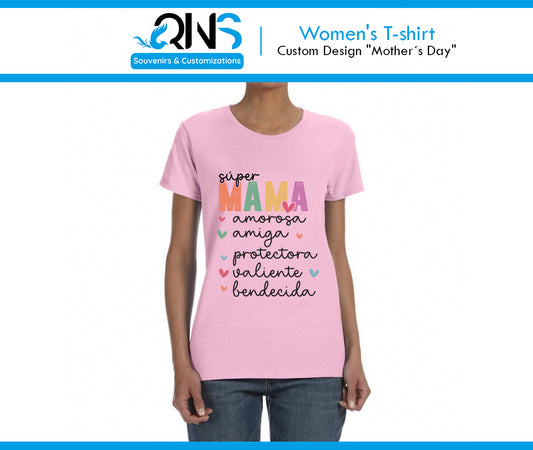 Camiseta con Diseño "Super Mamá"