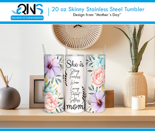 Tumblers con Diseño "She is"