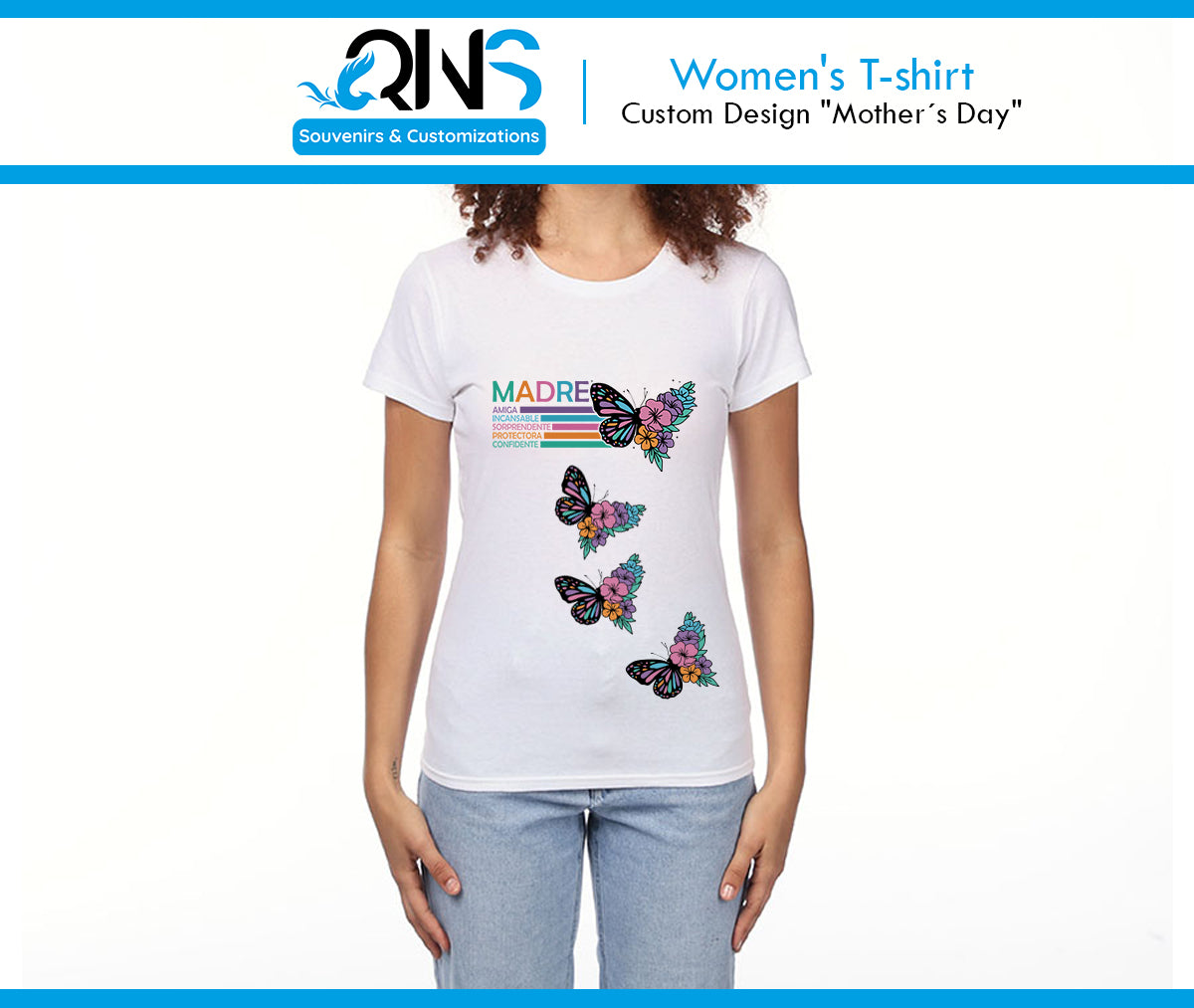 Camiseta con Diseño "Madre"