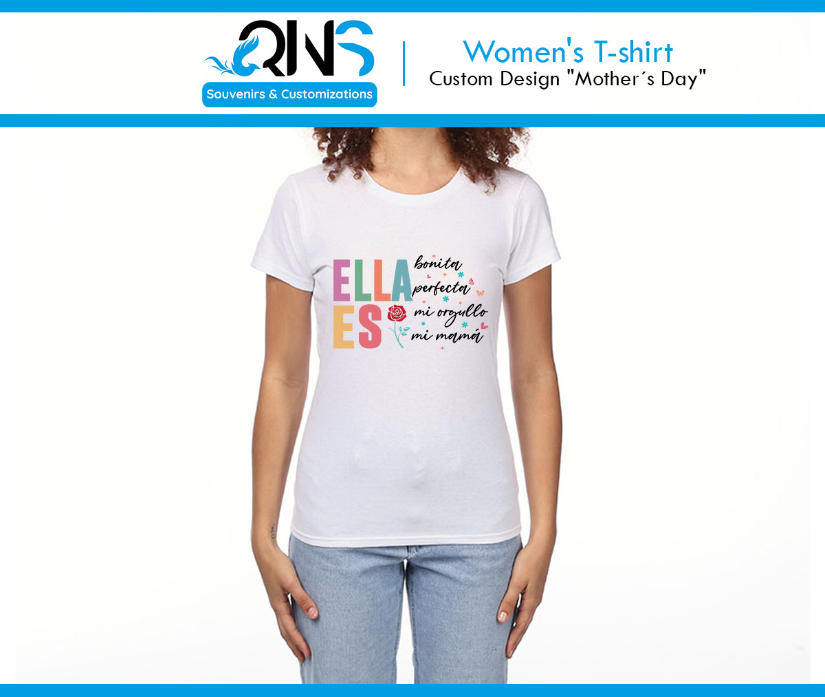 Camiseta con Diseño "Ella es Mi Orgullo"
