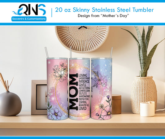 Taza con Diseño "MOM LOVING"