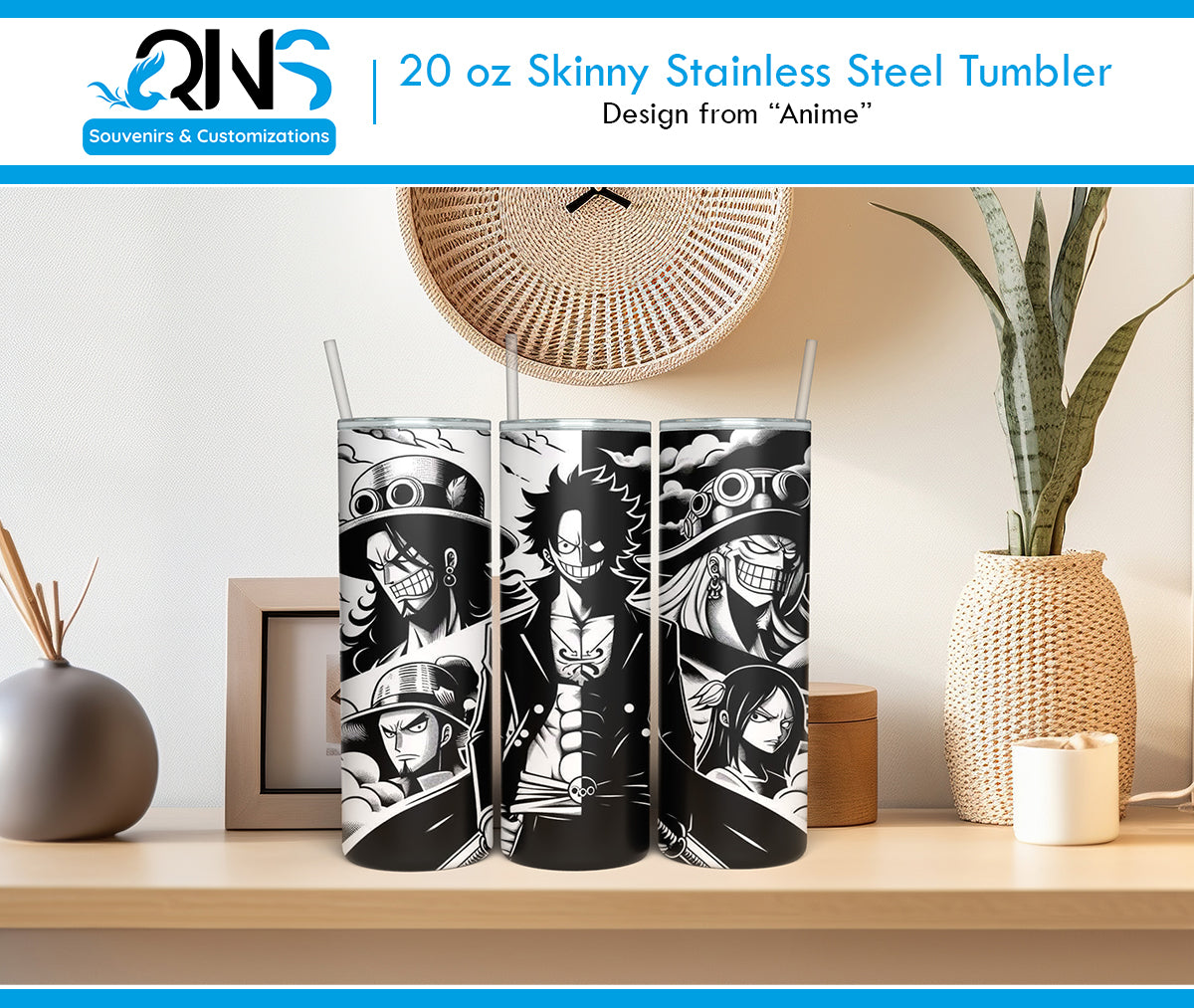 "Anime Vibes" Tumbler – Passion that takes you everywhere 🎌✨