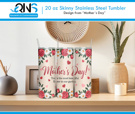 Tumblers con Diseño "MOTHERS DAY"