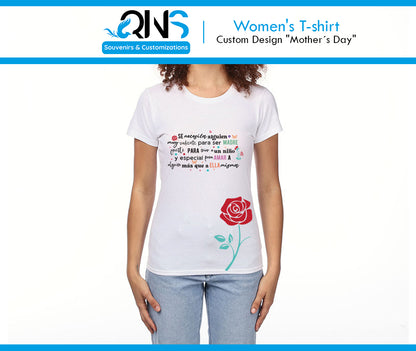 Camiseta con Diseño "Se necesita alguien valiente para ser Mamá"