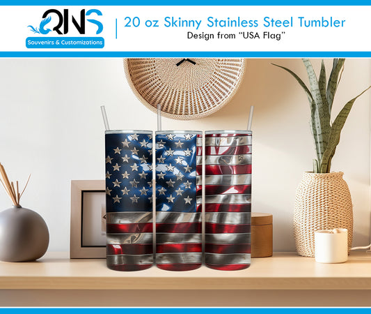 "American Flag" Tumbler – Pride that you take with you 🇺🇸