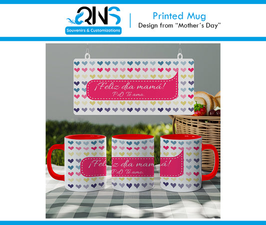 Mug with "Happy Mother's Day - P.S. I LOVE YOU" design